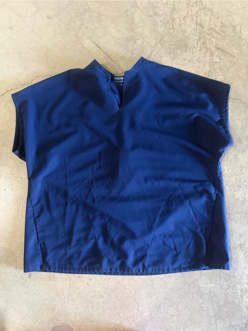 Mandala mandarin dolman navy blue XL top